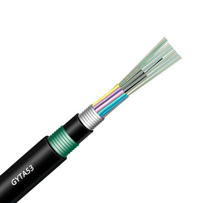 GYTA53 gepantserde Openluchtvezel Optische Kabel 12 24 36 48 72 192 144 Kern Enige Wijze