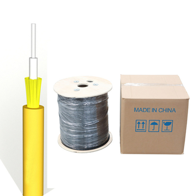 Van de de Kabel Strakke Buffer PVC/LSZH van GJFJV Simplex van de de Schedevezel Optische de Kabel Singlemode Multimode