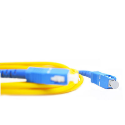 Sc-Apc aan Lc Upc 1.2mm Koord van Multimode Vezel het Optische Flard van Om1 Om3 Om4
