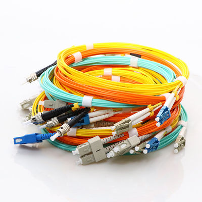 Duplex Multimode OM4 2 Meters 50/125 LC-Koord van het Vezel Optisch Flard