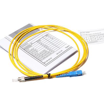 3.5mm 3.0mm 2.4mm G657A1 APC FOC van Sc het Flardkoord van de Vezel Optisch Kabel