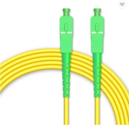 SC/APC aan SC/APC de Enige Optische Kabel van de Wijze Simplexlszh Vezel