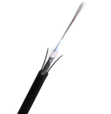 12 Optische Kabel van de kern de Openlucht Singlemode GYXTW Vezel