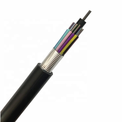 G652D PE ondergronds Anti Openluchtkern 2-144 van de Optische Vezelkabel GYTS