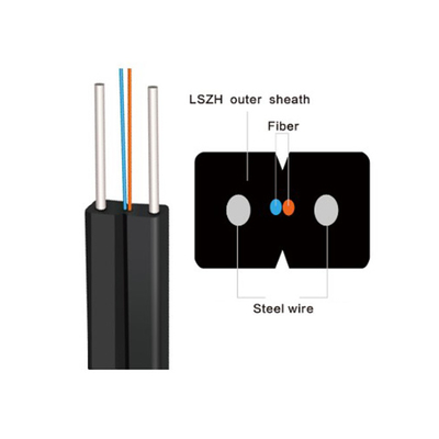 Van de het Jasjeg657a Vezel van FTTH LSZH Optische de Kabelgjxh/gjxfh Vlakke Kabel