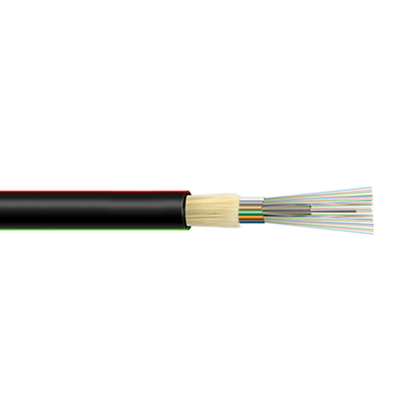 Openlucht Enige Wijze G652D FRP 12 24 48 de Optische Kabel GYFTY van de 96 Kernvezel