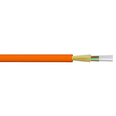 Van de de Kabel Strakke Buffer PVC/LSZH van GJFJV Simplex van de de Schedevezel Optische de Kabel Singlemode Multimode