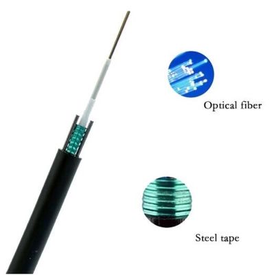 Antenne 2 4 6 8 10 12 Gepantserde de Vezel Optische Kabel van de 24 Kerngyxtw Enige Wijze