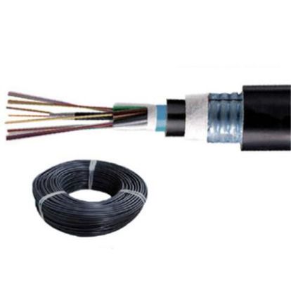 Gepantserde 4 Kern Openlucht Multimode Optische Kabel van GYXTW 4A1B