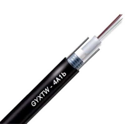 Gepantserde 4 Kern Openlucht Multimode Optische Kabel van GYXTW 4A1B
