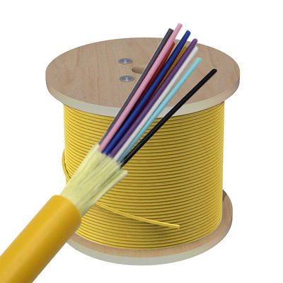Van de de Vezeldistributie van GJFJV SM Kabel 12 24 36 48 Binnenvezel Optische Kabel