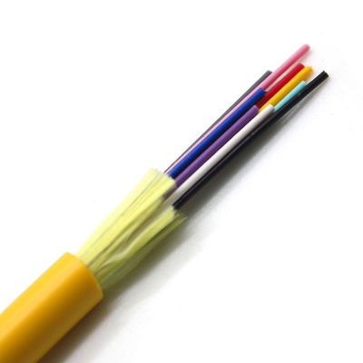 Van de de Vezeldistributie van GJFJV SM Kabel 12 24 36 48 Binnenvezel Optische Kabel