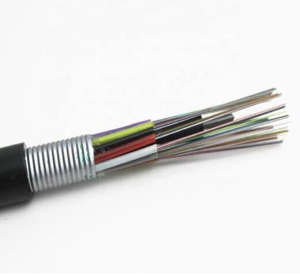 De openlucht Optische Kabel GYTA 12 van de Buis Singlemode G652d Gepantserde Vezel Kern 24 36 48 72
