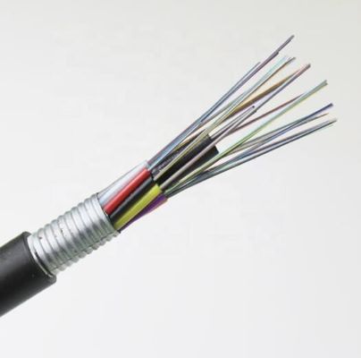 De openlucht Optische Kabel GYTA 12 van de Buis Singlemode G652d Gepantserde Vezel Kern 24 36 48 72