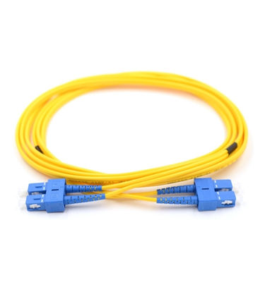 Sc-Apc aan Lc Upc 1.2mm Koord van Multimode Vezel het Optische Flard van Om1 Om3 Om4