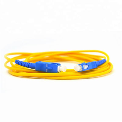 Sc-Apc aan Lc Upc 1.2mm Koord van Multimode Vezel het Optische Flard van Om1 Om3 Om4