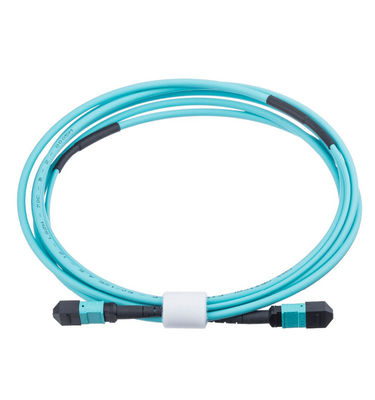 Gepantserde Duplex 8 Kern Fc Mpo/Pc Mtp aan mpo-Lc Koord van het Vezel het Optische Flard