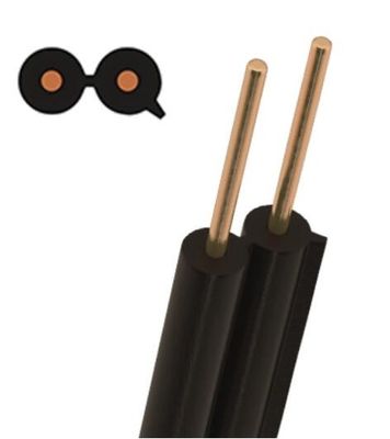 2 van de de Draadkabel van de kern de Openluchtdaling Leider Telephone Copper Cable