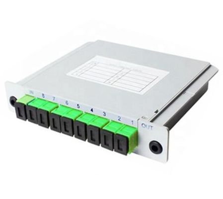 1*8 ABS APC van Koppelingssc de Vezel Optische PLC van PC UPC Splitser