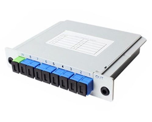 1*8 ABS APC van Koppelingssc de Vezel Optische PLC van PC UPC Splitser