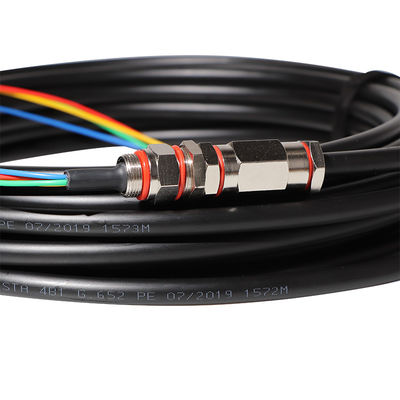 Gepantserde van het Koordjumper wire FOC van het Vezel Optische Flard de Vezel Optische Kabel