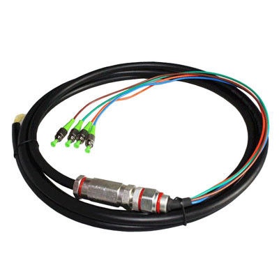 Gepantserde van het Koordjumper wire FOC van het Vezel Optische Flard de Vezel Optische Kabel
