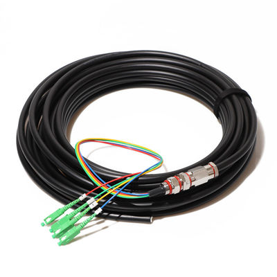 Gepantserde van het Koordjumper wire FOC van het Vezel Optische Flard de Vezel Optische Kabel