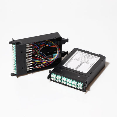 FOC OM3 MTP MPO LC 12 Module van de Vezel de Optische Cassette