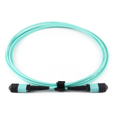 Singlemode 12 Vezel 9/125 de Kabel van het de Vezelflard van OS2 MTP MPO
