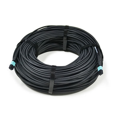 Singlemode 12 Vezel 9/125 de Kabel van het de Vezelflard van OS2 MTP MPO