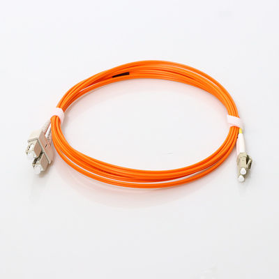 Duplex Multimode OM4 2 Meters 50/125 LC-Koord van het Vezel Optisch Flard