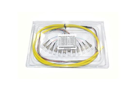 APC van Sc van FOC LC UPC 8 de Vezelvlecht van het 12 Kleurenlint