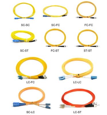 0.9mm 2.0mm 3.0mm 9/125um Singlemode Simplexapc van Sc Flardkoord