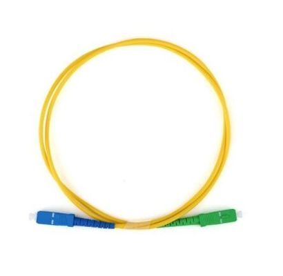 APC G652D G657A van Sc UPC Koord van het de Vezel het Optische Flard van pvc LSZH