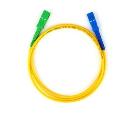 APC G652D G657A van Sc UPC Koord van het de Vezel het Optische Flard van pvc LSZH