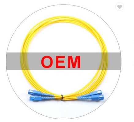 OM1 simplex Duplexg652d 3m LSZH-Koord van het Vezel het Optische Flard