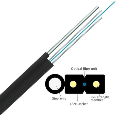 Zelfstandige Luchtfiguur 8 Binnenftth-Vezel Optische Kabel