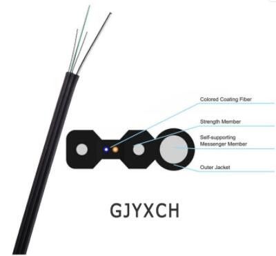 Enig Optisch het Flardkoord van de Wijzegjxfh GJXH FTTH Vezel