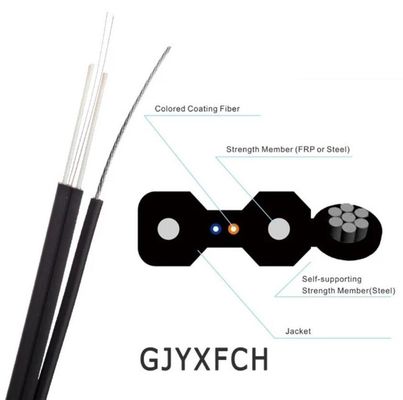 GJYXFCH Kabel van de 1 - 24 Kern de Openlucht Zelfstandige FTTH Luchtdaling