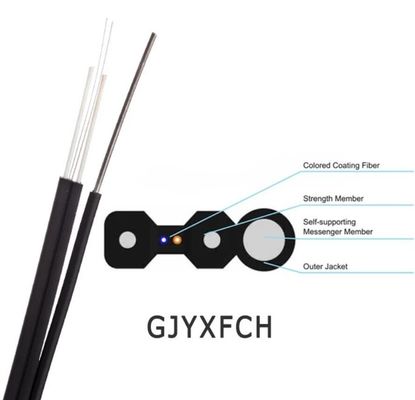 GJYXFCH Kabel van de 1 - 24 Kern de Openlucht Zelfstandige FTTH Luchtdaling