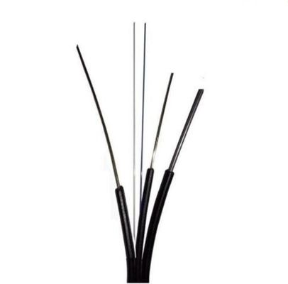 Lage Vlakke de Vezel Optische Kabel van de Wrijvinglszh Schede FTTH met Dalende Boodschapper