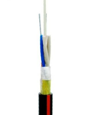 Openlucht Enige Wijze 24 de Optische Kabel van de Kernadss OFC Vezel