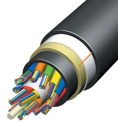 Openlucht Enige Wijze 24 de Optische Kabel van de Kernadss OFC Vezel