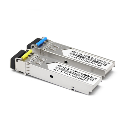 Multizendontvanger 100KM Vezel Optische CWDM DWDM van de Wijze10g SFP Vezel