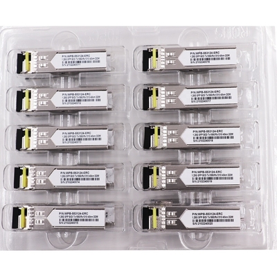 Multizendontvanger 100KM Vezel Optische CWDM DWDM van de Wijze10g SFP Vezel