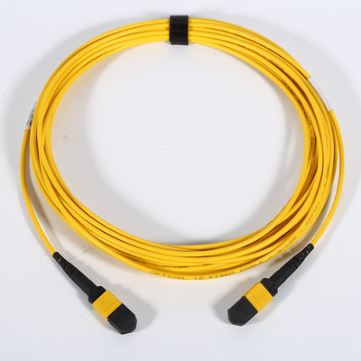 Van het de Vezel Optisch Flard van MPO MTP van de de Kabel0.5db Toevoeging Jasje van het Verliespvc 12/24 Kernen