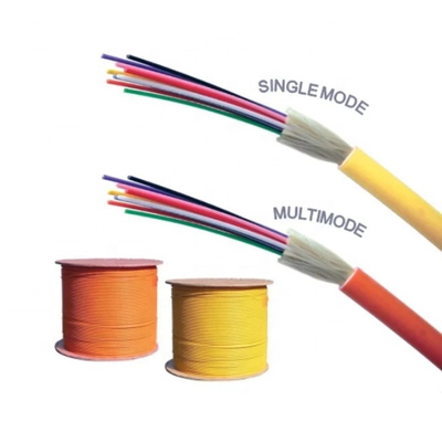 Simplex Strakke Optische Kabel 10mm pvc van de de Buffer Multimode Vezel van GJFJV/LSZH-Schede