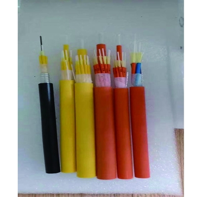 Simplex Strakke Optische Kabel 10mm pvc van de de Buffer Multimode Vezel van GJFJV/LSZH-Schede