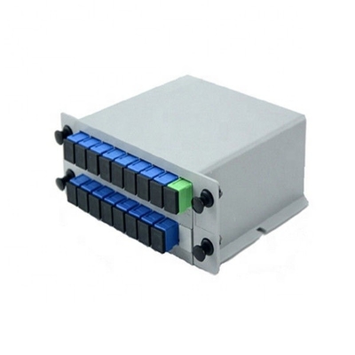 PLC van FTTH 1x12 Splitsers Optische Vezel met de Schakelaarftth Cassette van Sc/APC