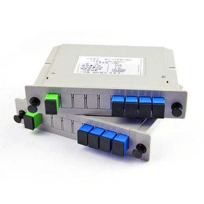 PLC van FTTH 1x12 Splitsers Optische Vezel met de Schakelaarftth Cassette van Sc/APC